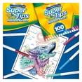 thumbnail image 4 of Crayola Super Tips Washable Markers, 100 Count, 4 of 8