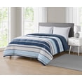 thumbnail image 2 of Mainstays Couette Raye Reversible 1 Place, 2 of 6
