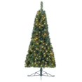 thumbnail image 3 of Home Heritage Half Pine 5' Pre-Lit Artificial Christmas Tree, 100 White LED, 3 of 10