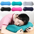 thumbnail image 4 of Square Pillow Outdoor Travel Press Inflatable Backrest J8 Cushion Pillow H3W0, 4 of 8