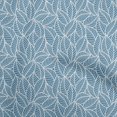 thumbnail image 1 of oneOone Cotton Poplin Blue Fabric Texture Leaf Sewing Craft Projects Fabric Prints By Yard 42 Inch Wide, 1 of 4