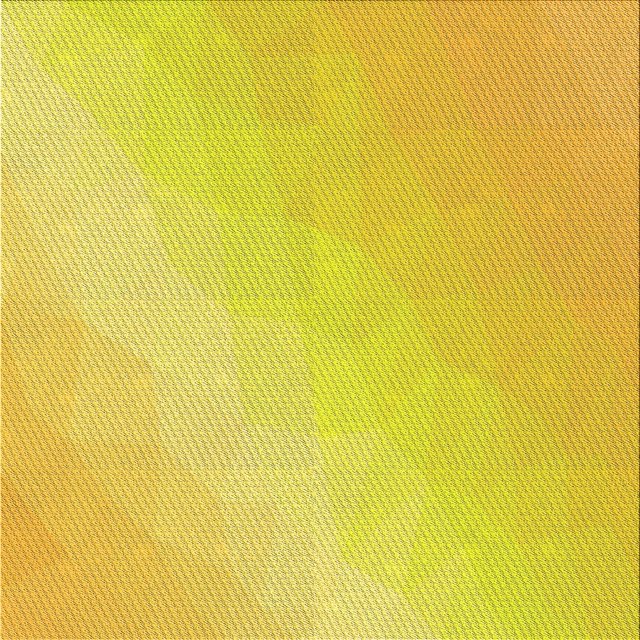 Ahgly Company Tapis de Transition Carré Lavable en Machine Jaune Canari, 6 Pieds Carré