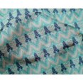 thumbnail image 4 of oneOone Silk Tabby Fabric Chevron & Swirl Ikat Printed Fabric 1 Yard 42 Inch Wide, 4 of 4