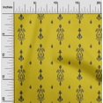 thumbnail image 1 of oneOone Polyester Lycra Fabric Arrow & Paisley Ikat Decor Fabric Printed BTY 56 Inch Wide, 1 of 4