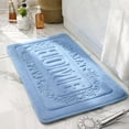 thumbnail image 4 of ABPWLY Home Bathroom Absorbent Floor Mat Is Machine Washable Soft Comfortable And Quickly Absorbs Water Ensuring Stable And Non Slip Bathroom Floor Mat Clearance bath mat for tub non slip Canada Days, 4 of 6