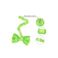 thumbnail image 3 of INSPIRE CHIC Men's Bow Tie Accessories Adjustable Strap Formal Solid Tuxedo Pre-Tied Light Green, 3 of 5