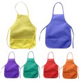thumbnail image 1 of Kids Children Non-woven Fabric Pocket Apron Kitchen Painting DIY Art Class Cover, 1 of 6