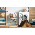 thumbnail image 2 of Ahgly Company Tapis Rond Lavable en Machine Intérieur Transitionnel Rouge Nuit, 6 Pieds Rond, 2 of 7