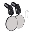 thumbnail image 1 of 2Pcs Bike Mirror  View Mirrors Adjustable Rotatable Cycling Wide Angle Reflector for Mountain Bikes Adult Bikes E Bikes, 1 of 8