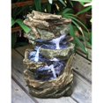 thumbnail image 4 of Water Fountain with LED Light - Glacier Peak Garden Decor Tabletop Fountain - Desk Fountain Water Feature, 4 of 4