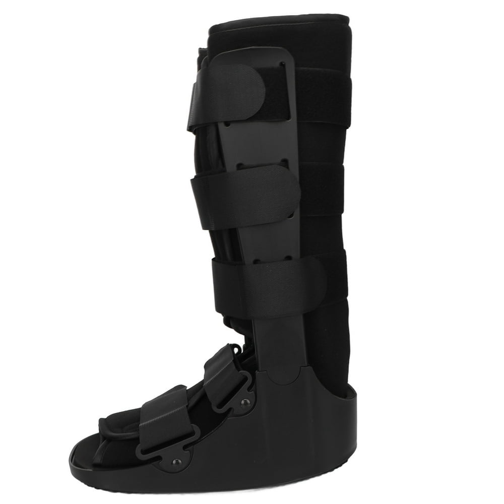 HLONK Fractures Cast Boot  Walking Boot Tall  Full Protection Ankle Support Brace   Walking Brace For Recovery Treatment  For Broken Foot Sprained Ankle Orthopedic Fractures Cast Supplies