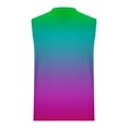thumbnail image 4 of Sentmoon Mens Tank Top Undershirt Summer Sleeveless Crew Neck Mens Undershirt Gradient Color Relaxed Fit Plus Size Compression Gym Shirts Holiday for Running in Hot Weather XL, 4 of 5