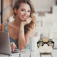 thumbnail image 2 of Agiferg Creative Animal Glasses Frame Home And Office Decorative Desktop Glasses Support, 2 of 6
