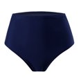 thumbnail image 2 of Qertyioot High Waist Swimming Trunks for Womens Fashion Solid Color Swimming Trunks Briefs, 2 of 8