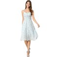 thumbnail image 3 of INSPIRE CHIC Women's Floral Twist Front Adjustable Strap Dress, 3 of 6