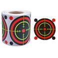 thumbnail image 1 of ZOUBAOQ Pekkaxy Radiance 3 inch Shooting Splatter Target Stickers Adhesive Reactive Targets Paper, 1 of 8
