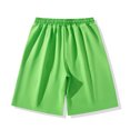 thumbnail image 3 of Men's Sports Shorts Multiple Pockets Running Training Basketball Shorts(Green,XL), 3 of 8