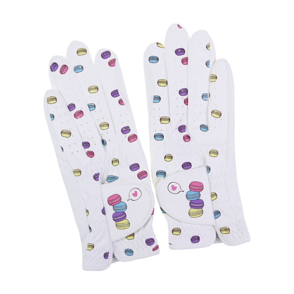 serony 1 Paire Gants de Golf Couvre-Mains Confortable Accessoires de Protection Fiables Accessoire de Sport avec Motif Imprimé pour Protéger Utilisation