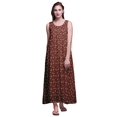 thumbnail image 1 of Bimba Rayonne Rayonne Chemises de Nuit pour Femmes Maxi Imprimées Vêtements de Nuit Robe de Nuit-m, 1 of 5