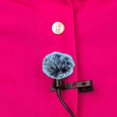 thumbnail image 5 of Microphone Lavalier Universel Extérieur Pare-Vent Artificiel pour Rode 2GO Microphone Sans Fil 40GE, 5 of 5