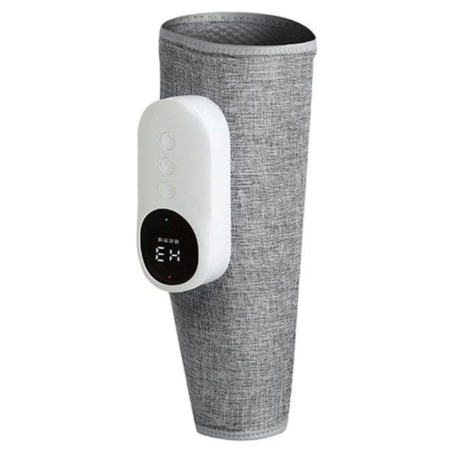 Maytalsory Calf Massager With 3 Modes Intensities Customize Massage For Optimal Comfort Grey 1 English 1Set