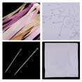 thumbnail image 3 of yuksok Ribbon Embroidery s DIY Flower Painting Stamped Cross Stitch 05, 3 of 7