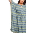 thumbnail image 4 of Moomaya Robe Courte de Caftan de Plage, Robe de Couverture Imprimée, Kaftan pour Femmes, Tenue de Plage, Couverture, 4 of 4