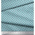 thumbnail image 3 of Soimoi Poly Georgette Fabric Geometric Small Print Fabric by The Yard 42 Inch Wide, 3 of 3
