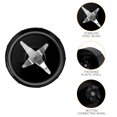 thumbnail image 2 of MasteelfCA ULTECHNOVO 4 Fins MB 250W Blender Crossblades Botton Base Juicer Mixer Spare Assembly Replacement (Black), 2 of 8