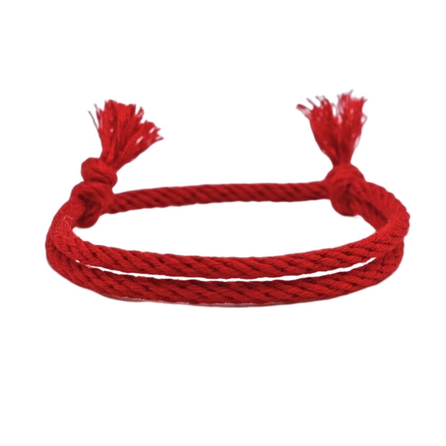 ziyahi Bracelet Tressé Corde Tissée Réglable Chaîne à Main Décoration de Mariage Travail Rendez-Vous Bijoux Simples Tendance pour Type 1 Type 5