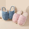 thumbnail image 4 of Pantoufles pour Hommes Antidérapantes d'Hiver Chaudes Pantoufles Intérieur Extérieur Chaussures, 4 of 5
