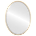 thumbnail image 1 of Singapore Framed Oval Mirror - Gold Leaf - 21" x 25", 1 of 7