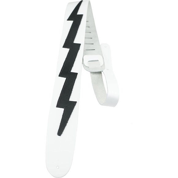 Perris Leathers BLB-1252 44.5" To 53" Adjustable Length, 2.5” Wide, Straps Fit Acoustic, Bass And Electric Guitars,