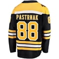 thumbnail image 2 of David Pastrnak Boston Bruins NHL Fanatics Breakaway Home Jersey, Medium, 2 of 2