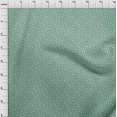 thumbnail image 4 of oneOone Rayon Mint Green Fabric Fish Sewing Material Print Fabric By The Yard 56 Inch Wide, 4 of 5