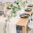thumbnail image 3 of Gauze Tablecloth Boho Country Decor For Wedding Decor Reception Bridal Shower Holiday Party, 3 of 8