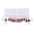 thumbnail image 3 of Fourth Of July Pendant Earrings, 3 of 4