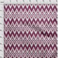 thumbnail image 3 of oneOone Cotton Poplin Fabric Chevron Ikat Print Fabric By Yard 42 Inch Wide, 3 of 4