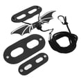 thumbnail image 2 of Lizard Bow Leash Set, Soft Bow Tie Not Harm the Skin Bearded Dragons Bowtie Set  for Applicable Pets for Hamsters for Walking for Taking Pictures Silver Traction Rope, 2 of 7