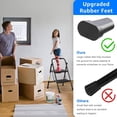 thumbnail image 3 of Steel Folding 2-Step Stool Ladder Adults With Soft-Grip Handle 500 Lbs Black, 3 of 6
