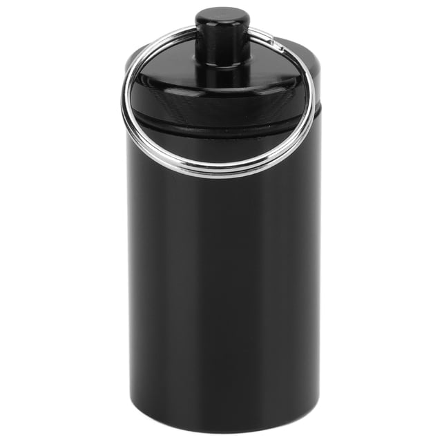 Conteneur de Médecine en Aluminium, Mini Porte-Clés Portatif Porte-Clés Imperméable Porte-Clés Médical Moderne Innovation