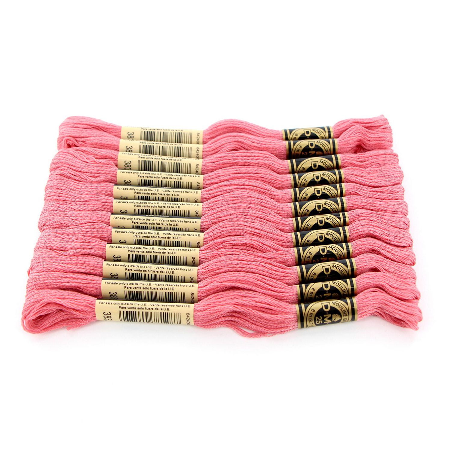 DMC rose coton 6 brins fil à broder écheveau, 8 m (8.7 yd)