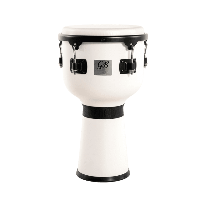 Gon Bops Fiesta 10 Pouces Djembe - Magie Blanche