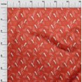 thumbnail image 3 of oneOone Cotton Poplin Red Fabric Tropical Sewing Craft Projects Fabric Prints By Yard 42 Inch Wide, 3 of 5