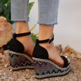 thumbnail image 4 of Women's Wedge Heel Sandals Fashion Shoes Summer, 4 of 5