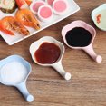 thumbnail image 4 of ziyahi 4pcs/set Wheat Straw Material Dip Bowl Soy Oil Vinegar Cup Sauce Dish Tableware Color Random, 4 of 9