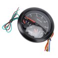 thumbnail image 1 of 85mm Marine Tachometer, 3 in 1 Speedometer Fuel Voltmeter Gauge with 7 Colors Backlight for Truck Car RV Boat, Suitable for Truck Tractor Trailer Car RV Boat, 1 of 7