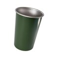 thumbnail image 1 of Stainless Steel Cup Stackable Drinkware Metal Drinking Glasses for Beach Bar Large Green, 1 of 7