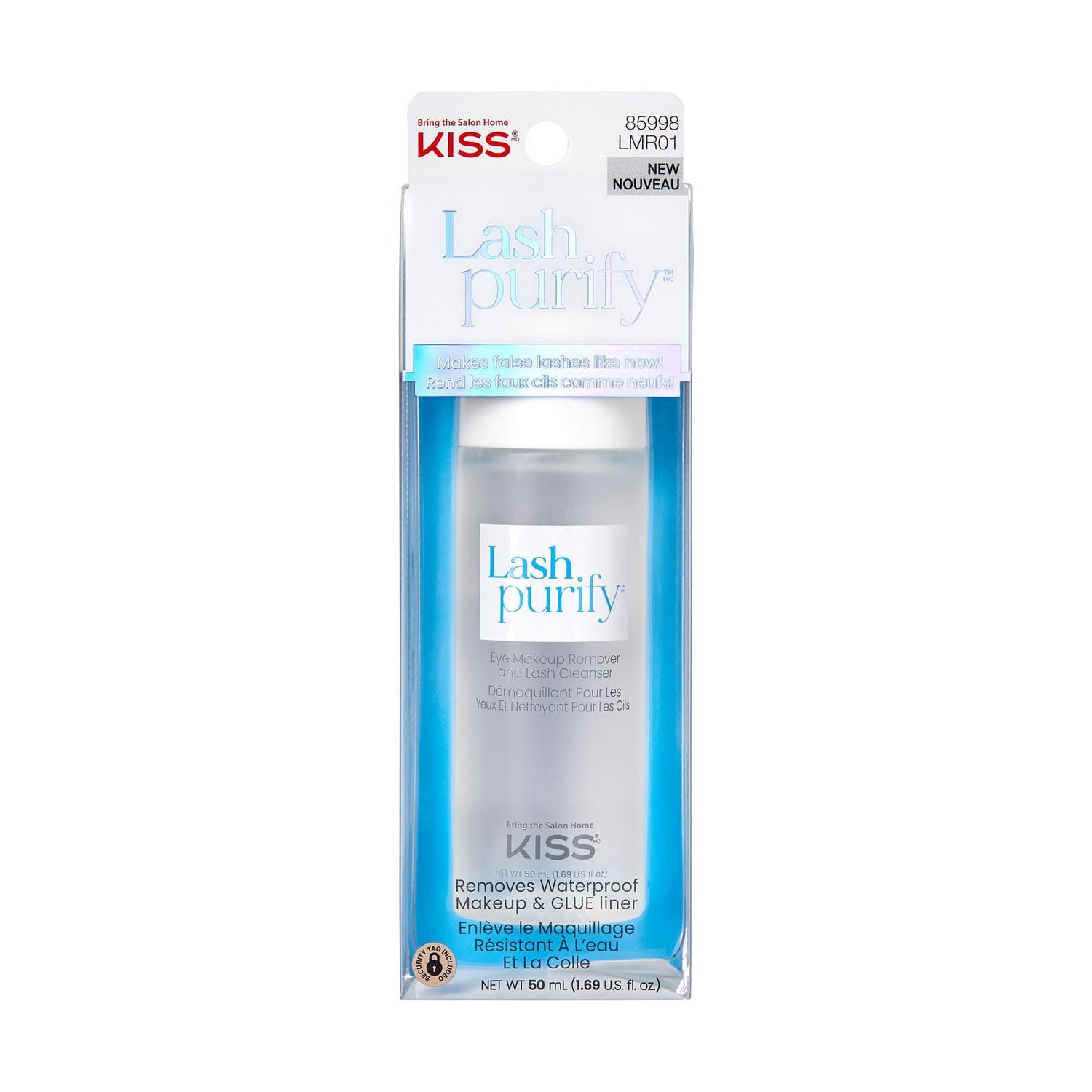 KISS Lash Purify - Removes Waterproof Makeup & Glue Liner