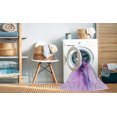 thumbnail image 2 of Ahgly Company Machine Washable Indoor Rectangle Transitional Purple Area Rugs, 8' x 10', 2 of 7